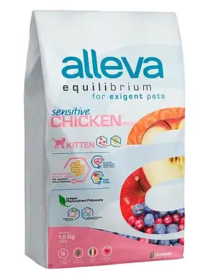 Alleva Equilibrium Cat сухой корм для котят с курицей