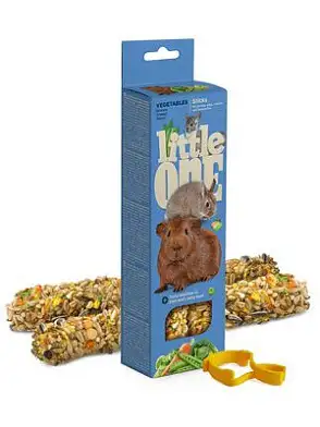 Little One лакомство палочки с овощами для морских свинок, кроликов и шиншилл